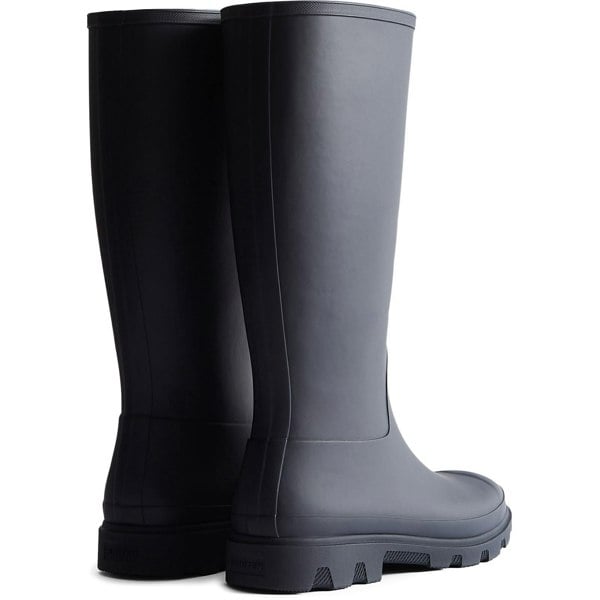 Hunter Downpour Tall Boot Rubber Men's Hunter Wellington Boots - Navy