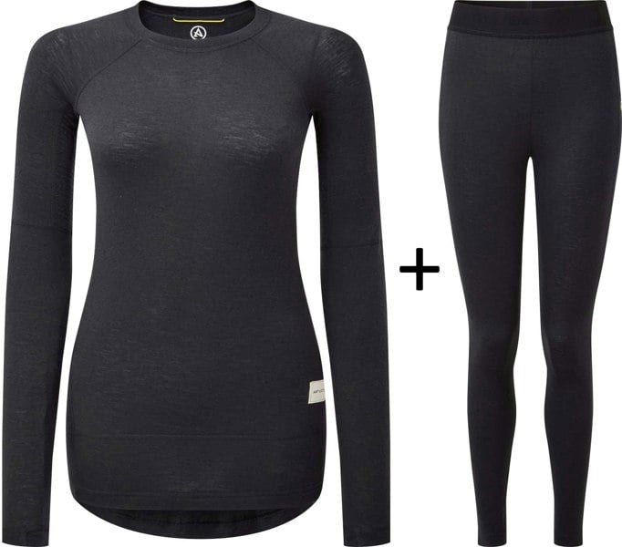 Artilect Women's Boulder 125 Crew Neck Base Layer COMBO
