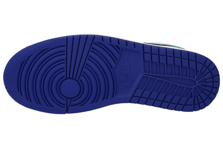 Nike Air Jordan 1 Low Mens Trainers 553558 Shoes  147 - Sail Deep Royal Blue 147 - Photo 4