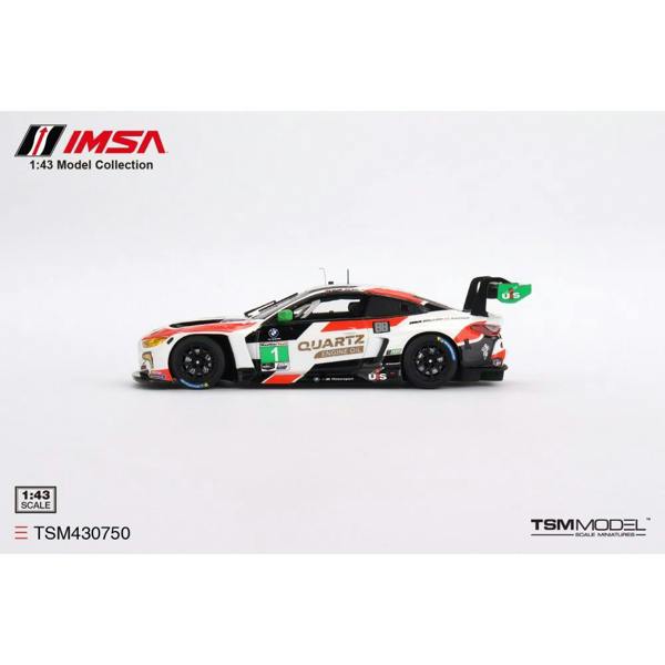 MCSlots BMW M4 GT3 #1 Paul Miller Racing IMSA 2023 Sebring 12Hrs GTD Winner 1:43 Scale TSM430750