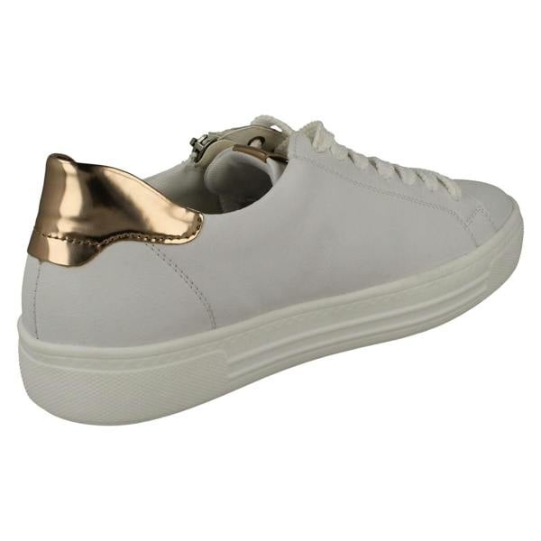 Remonte Ladies Remonte Platform Zip Detailed Trainers D0903