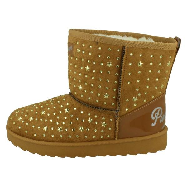 Pineapple Girls Pineapple Boots With Star Detailing H4200
