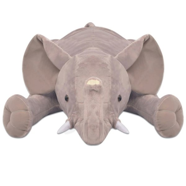 Berkfield Plush Cuddly Toy Elephant XXL 120 cm