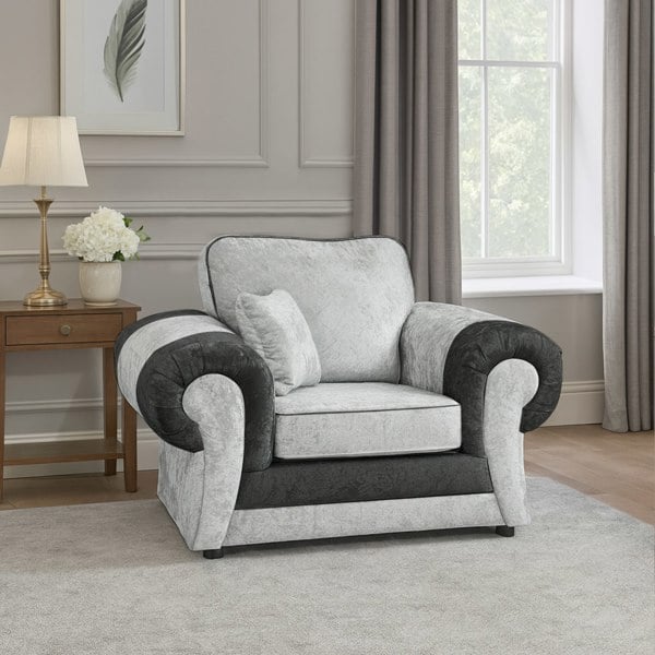 Furnishings For Less Chelsea Crushed Velvet Armchair