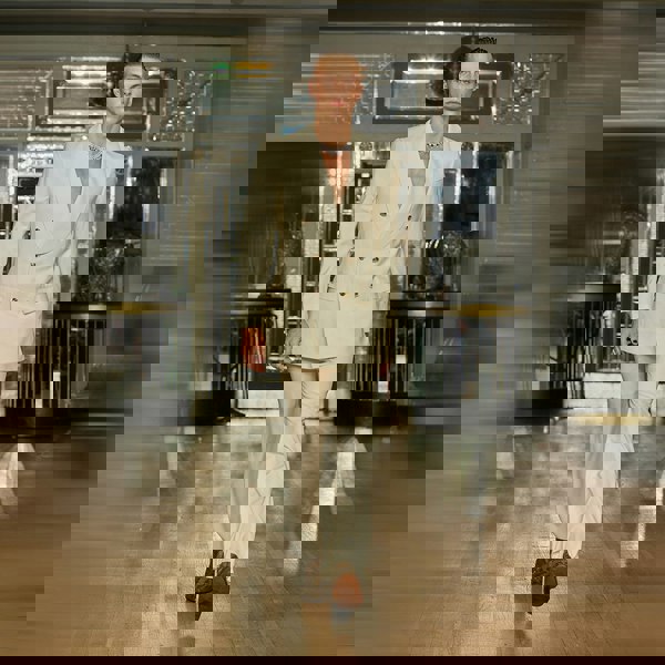 Club Cubano EMMANUEL Mens Snakeprint Leather Cuban Heel Boots Amarillo