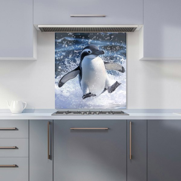 Warren Reed - Designer Joyful Penguin Splashes Kitchen Splashback