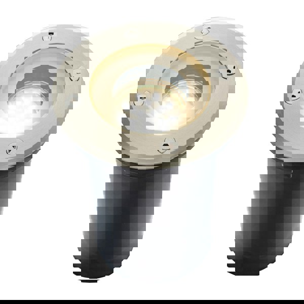 Outdoor IP67 Recessed Ground Light in Stainless Steel with Tempered Glass Image 1