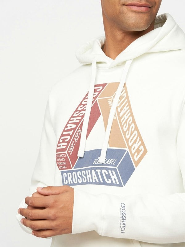 Crosshatch Pashika Hoodie Off White
