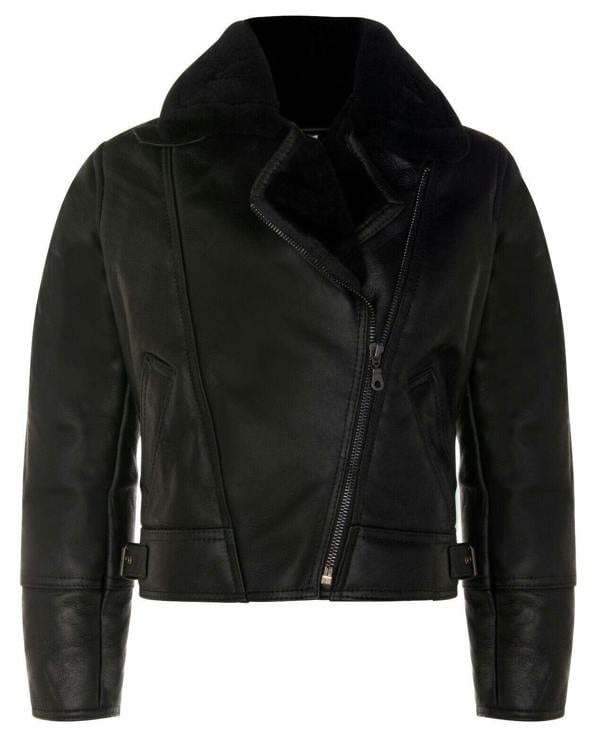 Infinity Leather Womens B3 Sheepskin Leather Flying Jacket-Bergamo