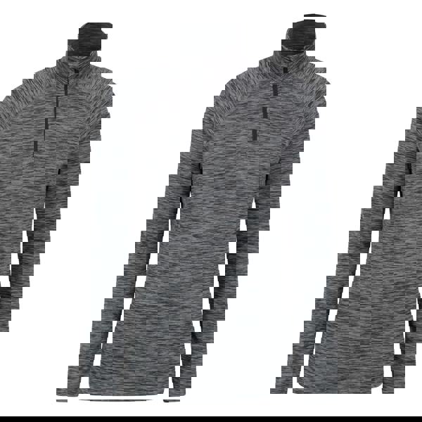 Mountain Warehouse Womens/Ladies Bend & Stretch Half Zip Midlayer - Black