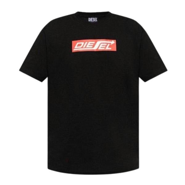 Diesel Unisex Adult Arrow Logo T-Shirt - Black - 