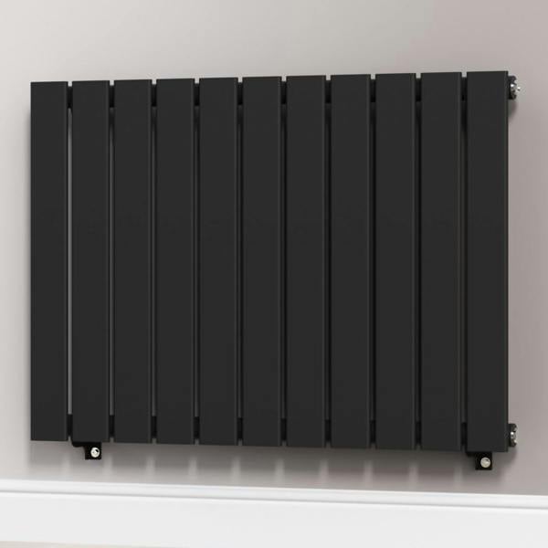 Black-832-x-600-mm-Modern-Vertical-Flat-Panel-Designer-Radiator-Single-Panel-Radiator-Heater