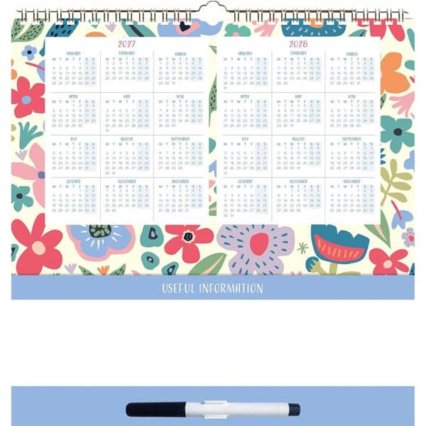 Floral Week to View Family Organiser 2027, Family Planners, Week To View, Art, Gift