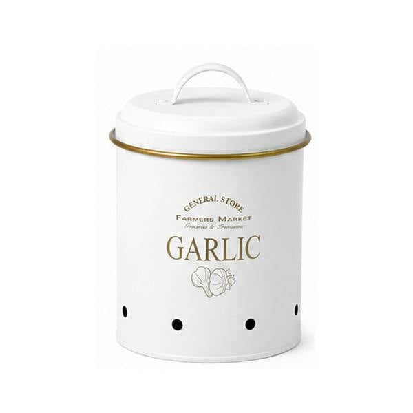 Maison des Cadeaux Vintage Farmhouse 3-Piece Potato, Onion & Garlic Storage Bin Set