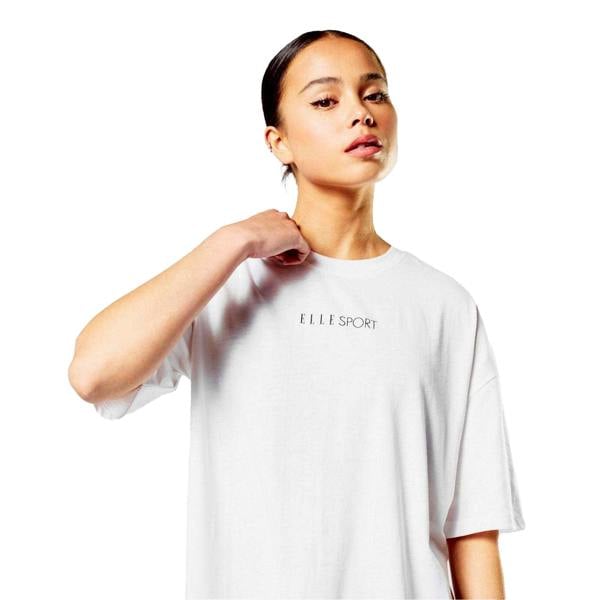 Elle Womens/Ladies Boyfriend T-Shirt - White - 