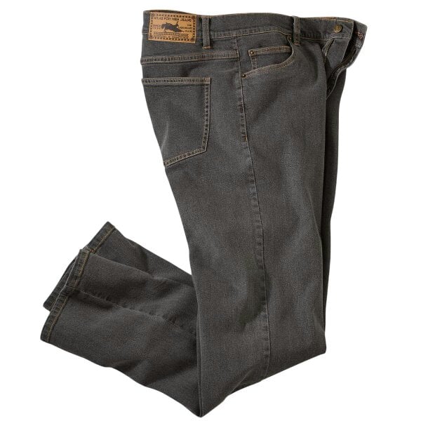 Atlas For Men Mens Stretch Regular Jeans - Grey