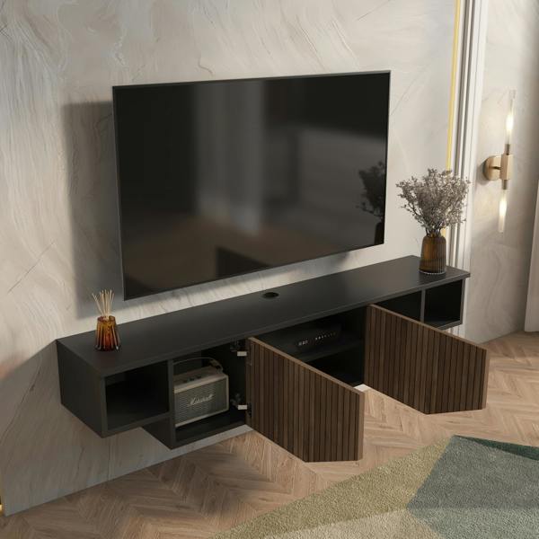 Decorotika Hera Modern Tv Stand TV Cabinet for TV's up to 65"