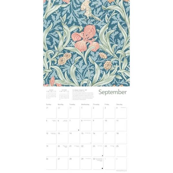William Morris Calendar 2027, Wall Calendars, Month To View, Art, Gift