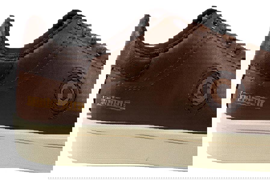 Lambretta Pinball 2 Mens Casual Smart Lace Up Memory Foam Trainers