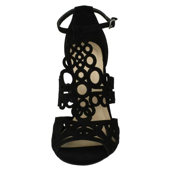 Anne Michelle Ladies Anne Michelle Cut Out Detail Open Toe Heels