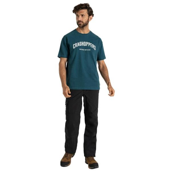 Craghoppers Mens Bedale Stretch Cargo Trousers - Black - 