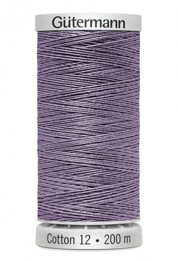 Gutermann No 12 Sulky Cotton Embroidery Thread 200m Cotton Thread Suitable For Embroidery