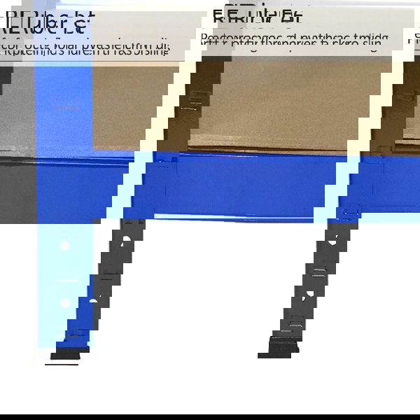 Monster Racking Racking Storage Shelving Heavy Duty Garage 5 Tier 75cm Steel Shelves Warehouse[Blue,8]