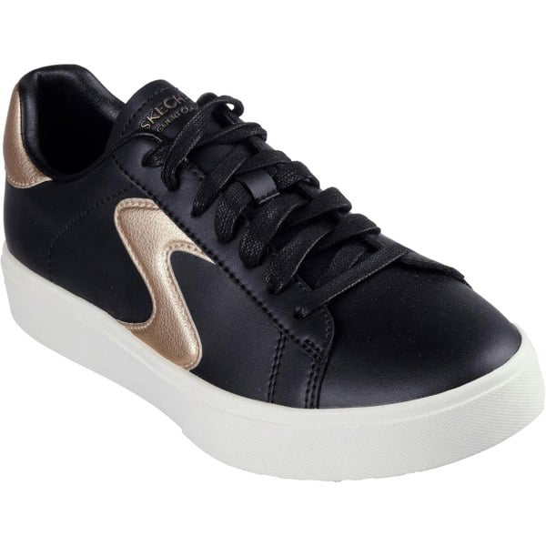 Skechers Eden LX - Beaming Glory Women's Trainers in Black/Rose Gold