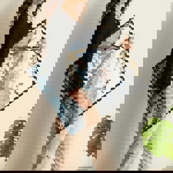 Paintings For Living Room | Set of 3 Chinoiserie Wall art Prints