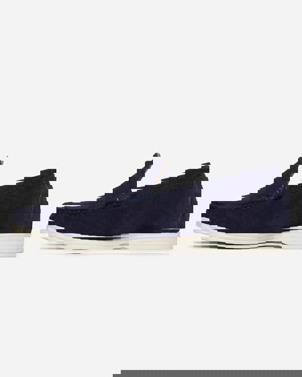 Oliver Sweeney Alicante Suede Mens Moccasin Loafers - Midnight