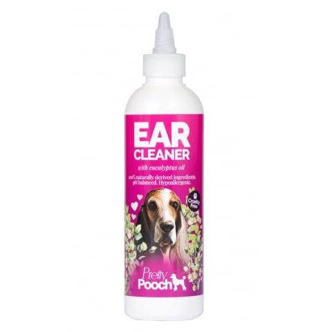 Pretty Pooch Dog Ear Cleaner - Cleans and Helps Reduce Itching & Head Shaking 250ml