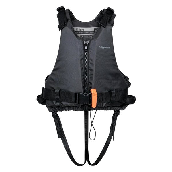Typhoon Essential 50N Buoyancy Aid - Junior - Black