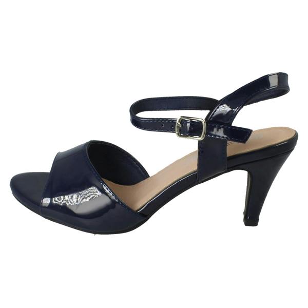 Anne Michelle Ladies Anne Michelle Buckle Fastening Wide Fit Formal Sandals F12114