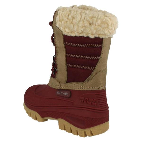 Start-rite Girls Startrite Warm Lined Boots Rustic