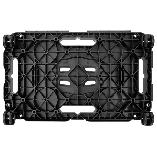 Berkfield Transport Trolleys 2 pcs Black Polypropylene 200 kg