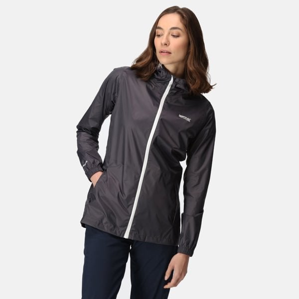 Regatta Women's Pack It III Waterproof Jacket - Seal Grey