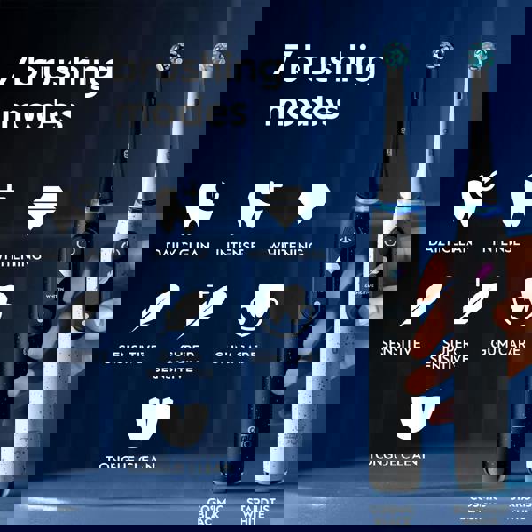 Oral-B iO 10 Stardust White Electric Toothbrush with Charging Travel Case - Additional 2