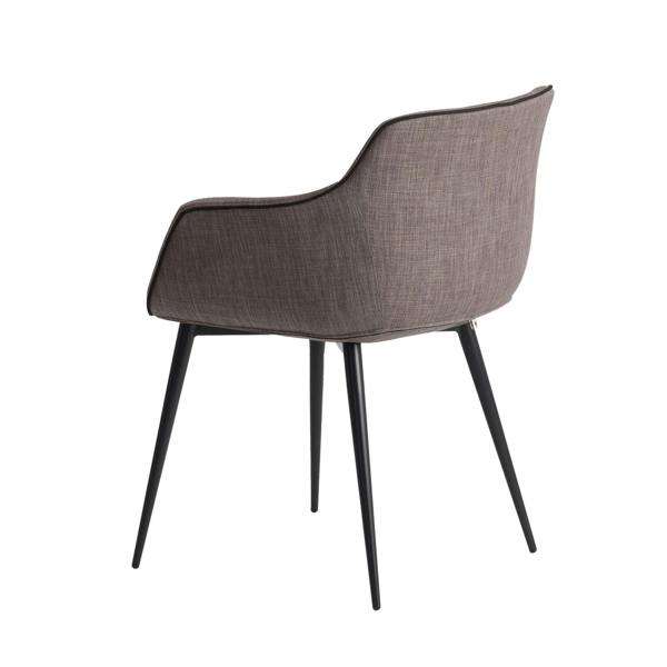 Angel Cerdá Dark Grey Fabric Chair 4005