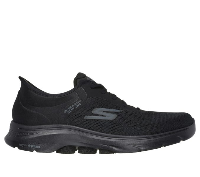 Skechers GO WALK 7 - VALIN Mens Trainers Black