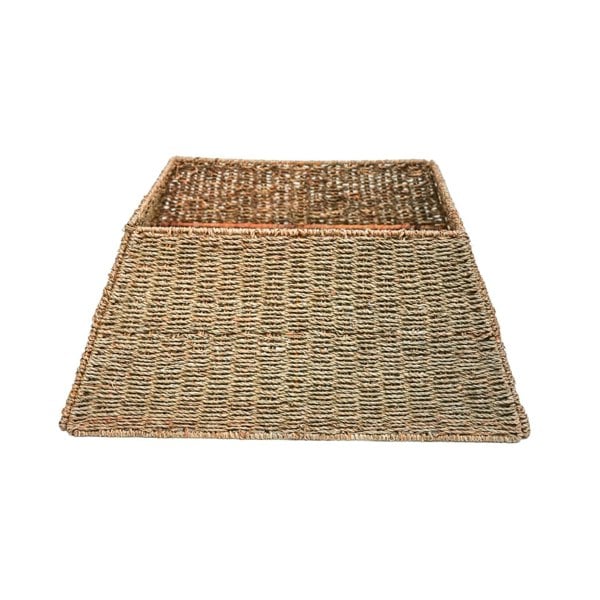 Ivyline Seagrass Foldable Square Tree Skirt Sustainable