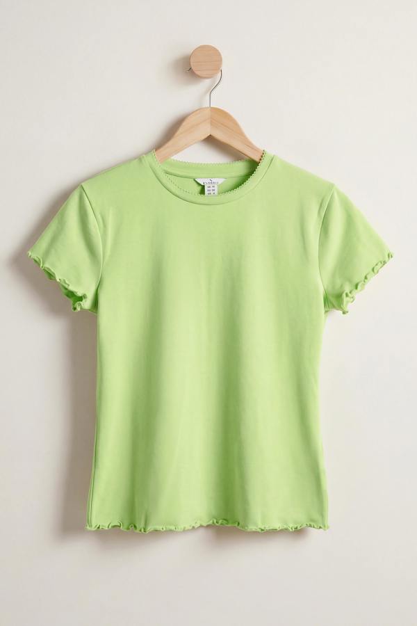 ENORSIA Lettuce Edge T-Shirt