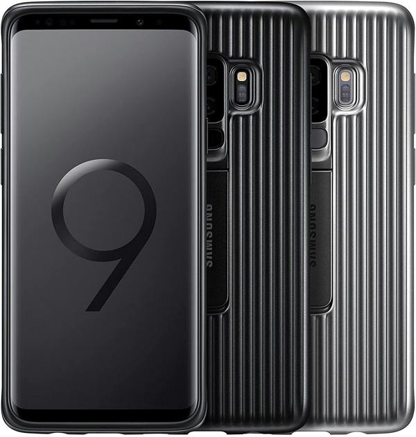 Samsung Galaxy S9 Plus Standing Cover Silver - EF-RG965CSEGWW
