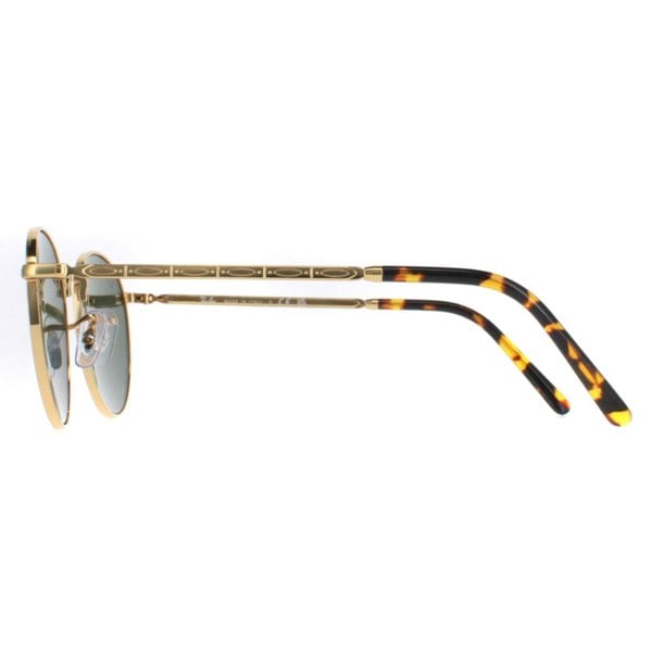 Ray-Ban Sunglasses RB3637 New Round 919631 Gold Green
