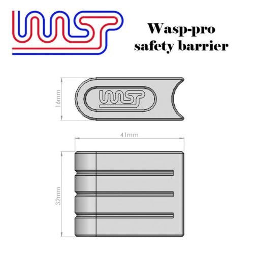 MCSlots Slot Car Track Scenery Yellow Barriers x 12 1:32 Scale NEW Wasp