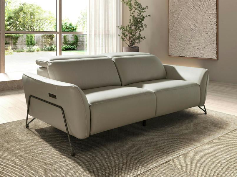 Angel Cerdá Relax sofa in sand leather 6264/6276