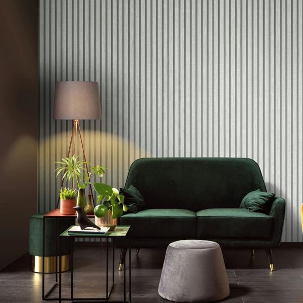 Erismann Acoustic Panel Wood Slat Realistic Wallpaper
