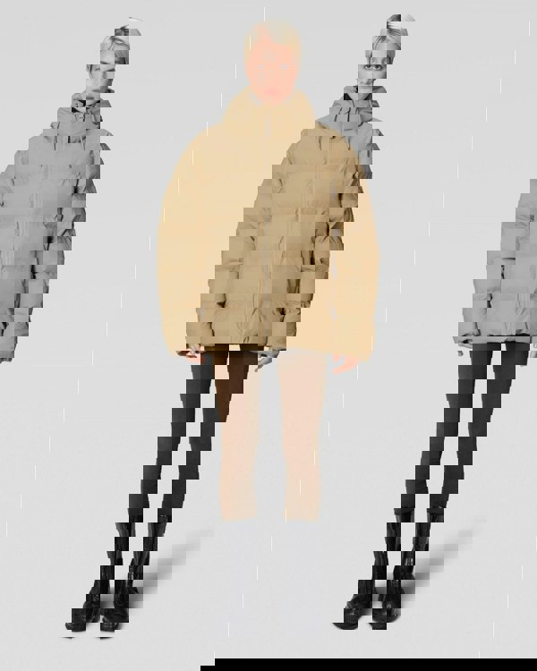 Rains Alta Unisex Puffer Jacket - 24 Sand