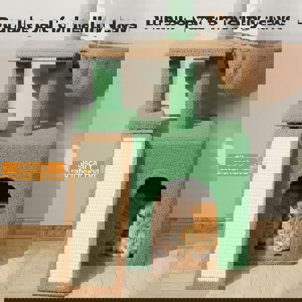 Skylos Compact Cat Tree 80CM Multi-Level Activity Centre Condo for Small Spaces