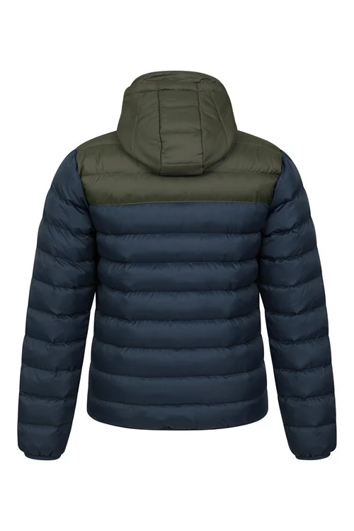 Mountain Warehouse Mens Link Padded Jacket - Khaki Green