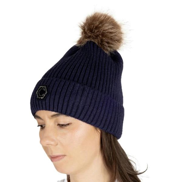 Coldstream Ellemford Knitted Beanie - Navy - 